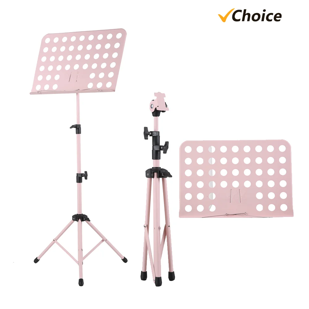 

Portable Metal Music Stand Detachable Musical Instruments for Piano Violin Guitar Sheet Music Music Accessary Tripod