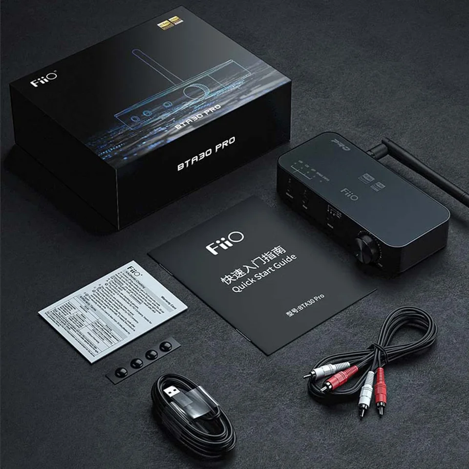 FiiO BTA30 PRO HI-RES HiFi Wireless Bluetooth Receiver LDAC Long