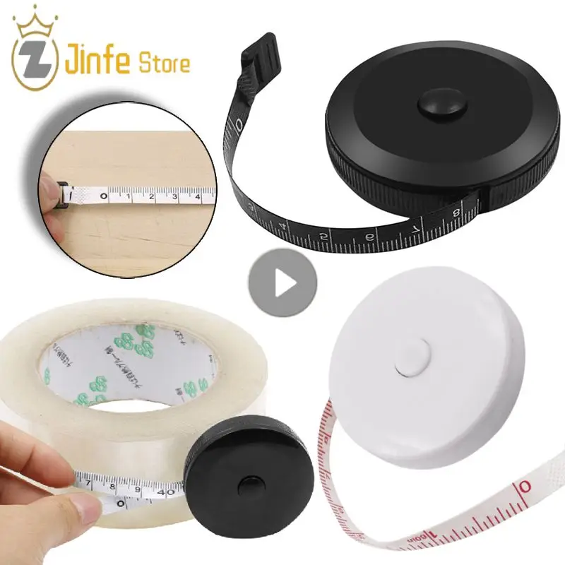 1.5m/60inch Sewing Tailor Tape Measure Soft Centimeter Meter Body Measuring Rulers Dual Sided Retractable Tools Sewing Tools