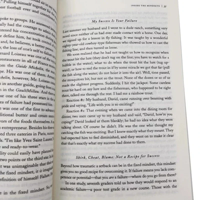 L'état ménag, la nouvelle sard du succès de Carol S. Dweck-Comment nous pouvons apprendre à réaliser notre livre potentiel