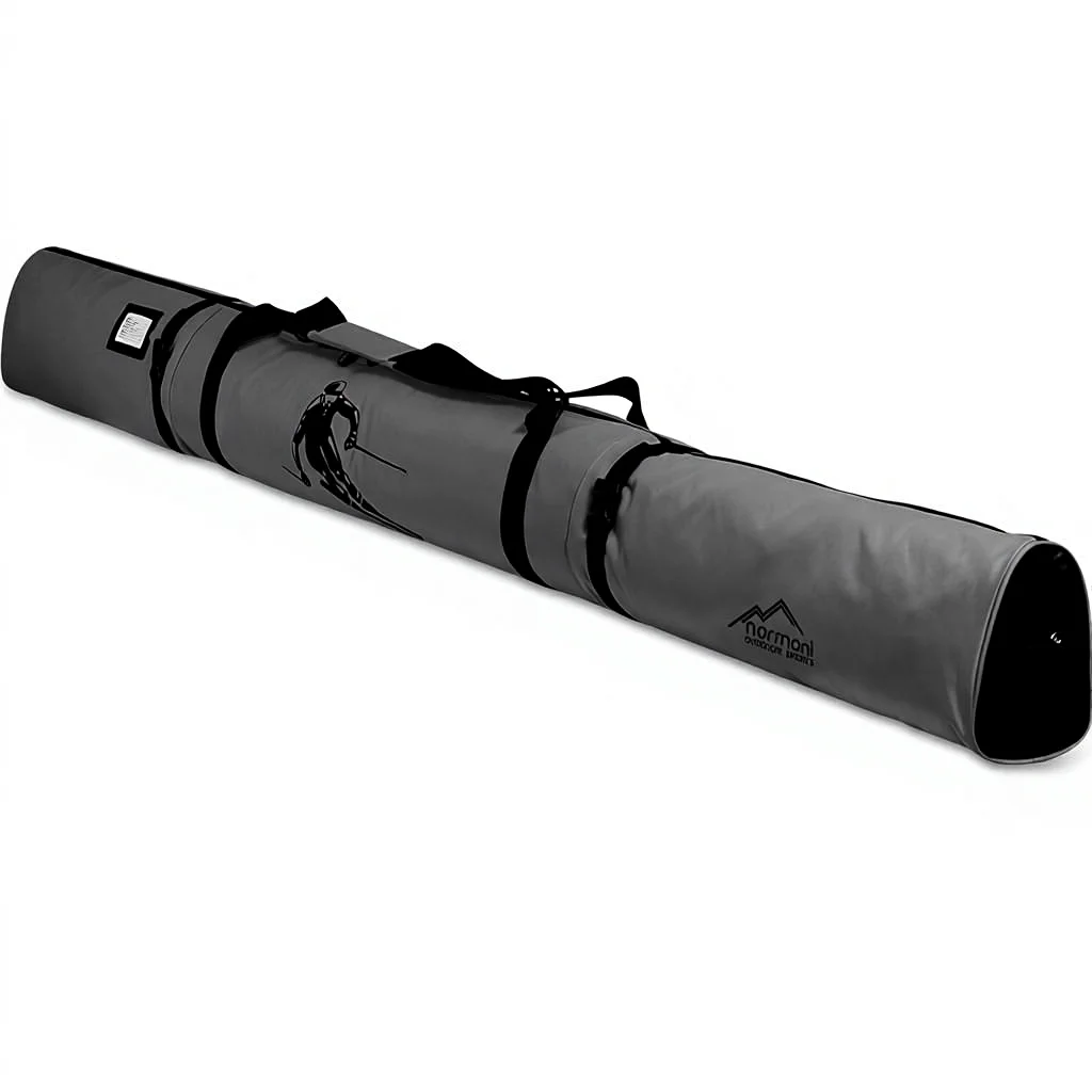 Ski Bag 170cm 200cm, Foam Material, for Skiing Snowboarding Camping Outdoor Use, Durable Waterproof Travel Gear