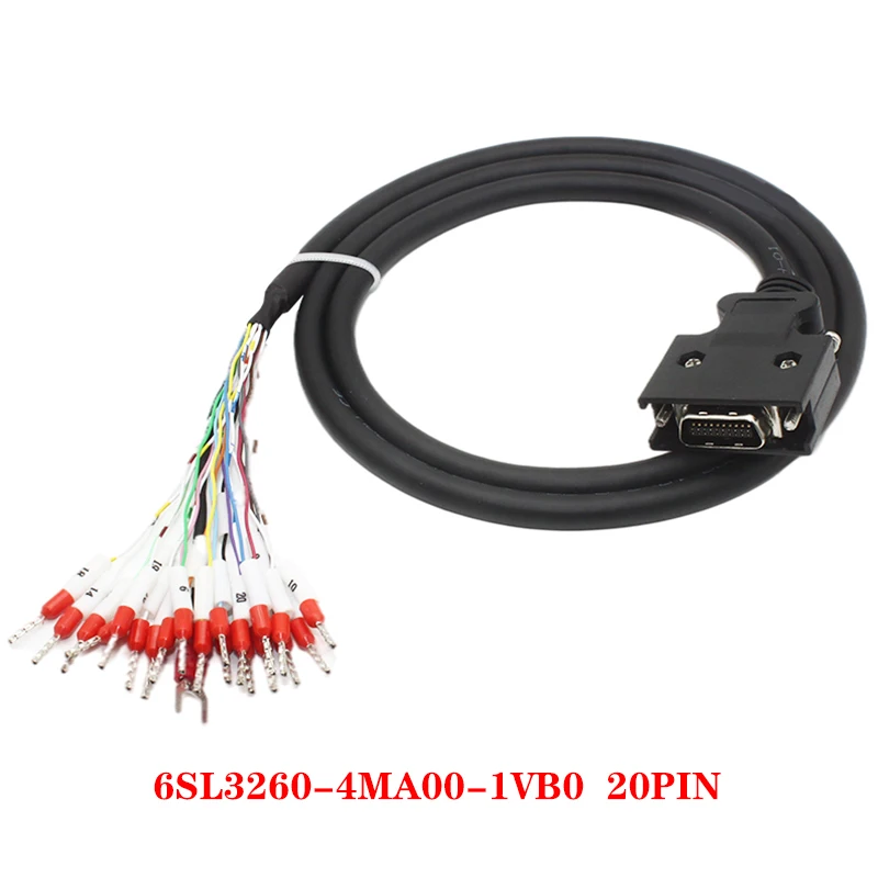 6SL3260-4MA00-1VB0（20pin)  6SL3260-4NA00-1VB0 (50pin) SINAMICS V90 I/O Signal Cable New