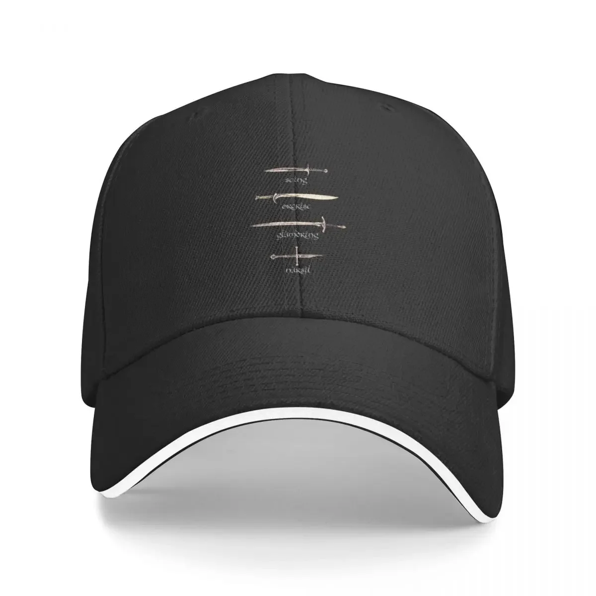 Swords - Sting - Orcrist - Glamdring Narsil Fantasy Cap Baseball Cap gentleman hat golf women's beach outlet 2022 Men's