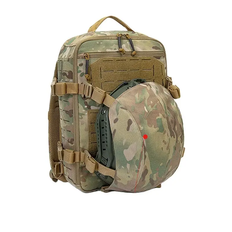 1000D Nylon Hunting Backpack Molle Plate Carrier Bag Light Weight Hiking Rucksack Compatible with Vest Sports Backpack