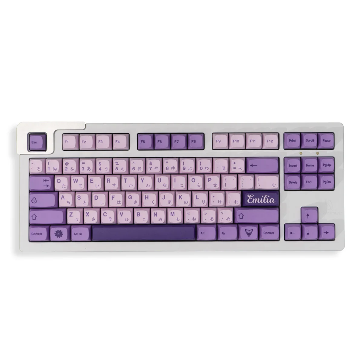 XDA Frost Witch Keycaps 134 Keys PBT Dye Sublimation Purple Emilia