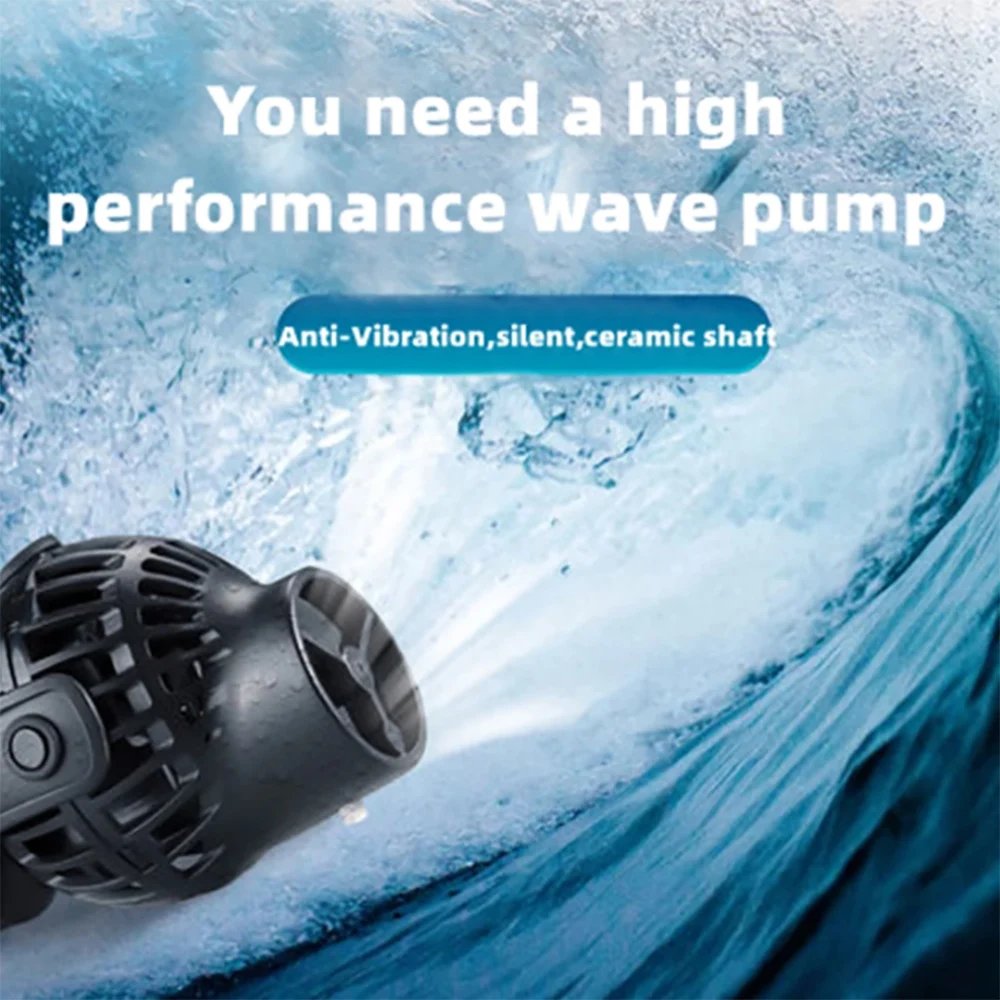 Jebao Aquarium Wave Maker Pump Adjustable Low Noise Circulation Water Pump CWP3000-9000L/H For Fish Tank Submersible Pumps 220V