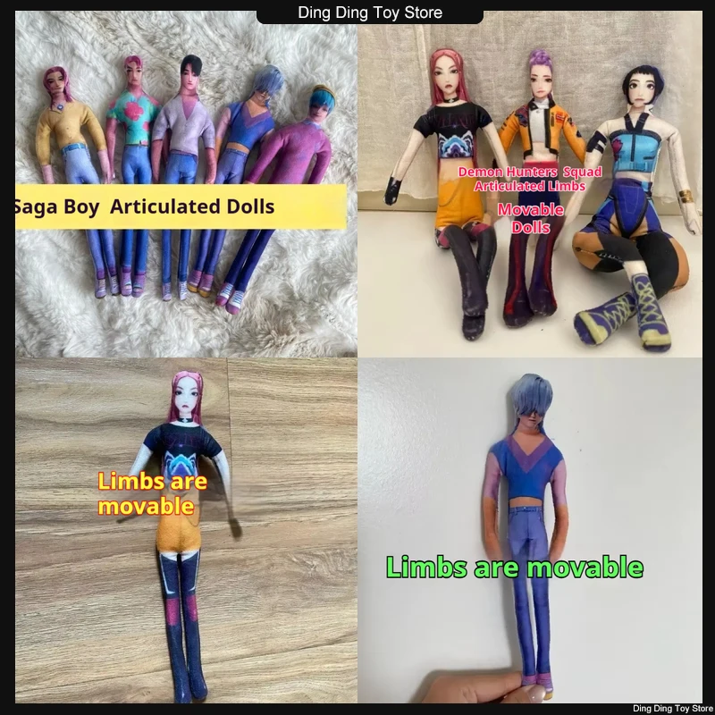 

Новинка в наличии Kpop Demon Hunters Saja Boys Rumi Mira Zoey, плюшевая кукла, милая хлопковая аниме-периферия, игрушка на Хэллоуин, Рождественский подарок