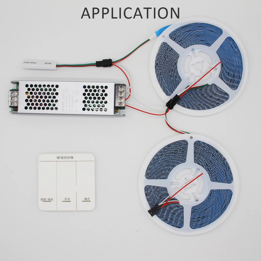 Fuente de alimentación para tiras Led, transformador convertidor de voltaje de 60W, 220 W, 100W, 200W, 300W y 400W, CA de 110V a CC de 12V y 24V