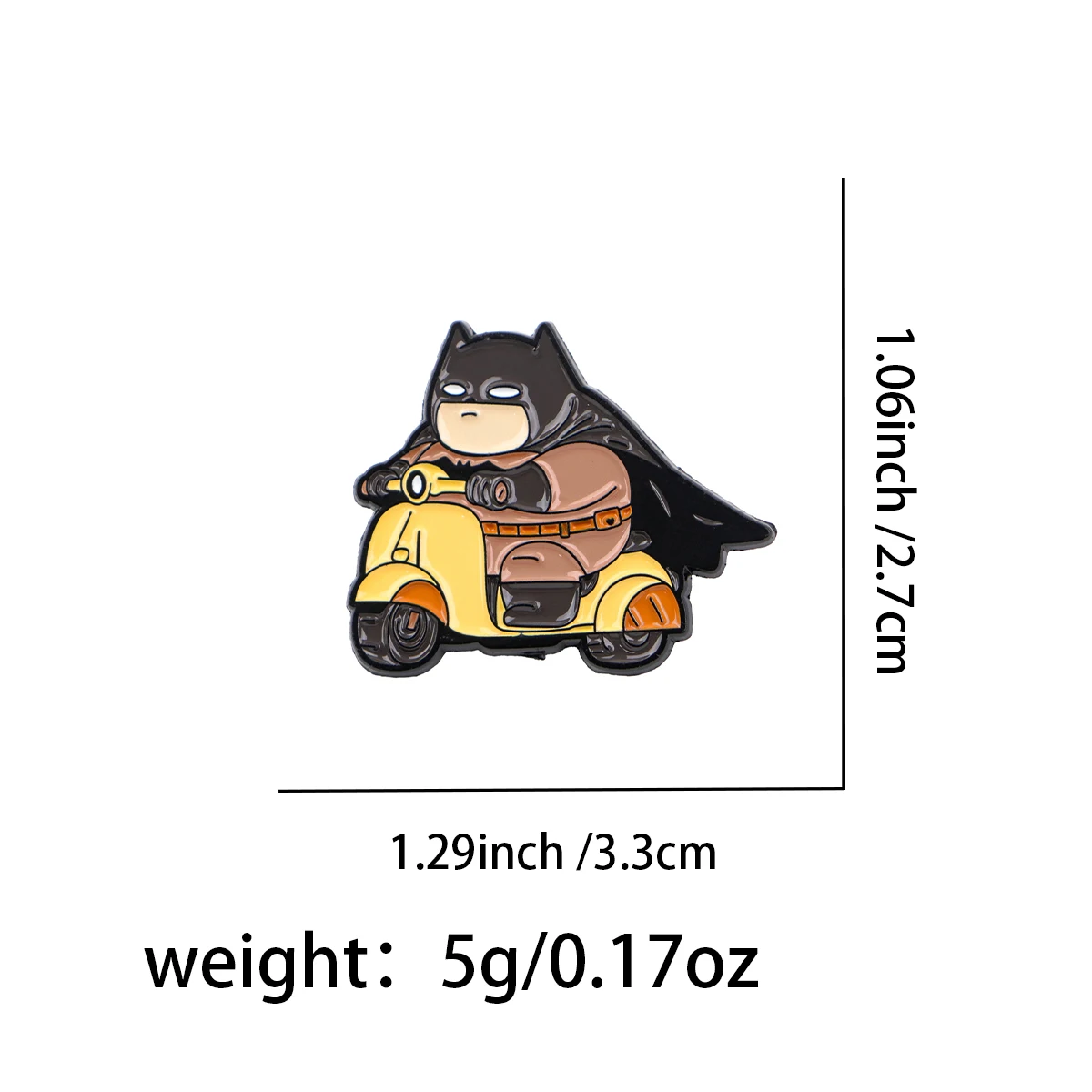 만화 영화 남자 소프트 에나멜 핀 옷깃 핀 배지 배낭용 멋진 브로치 의류 액세서리 장난감 쥬얼리 선물 친구