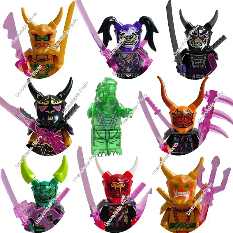 Горячие игрушки Ninja Figs Soria Zane Jay Lloyd Kai Cole Аниме Фильмы Кирпичи Куклы Модель Мини-игрушка Фигура Строительные блоки Детская игрушка