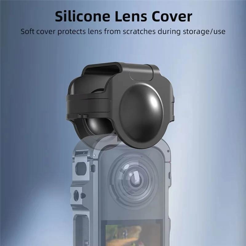 

【Last-Chance!】Protective Case For Insta 360 X5 Metal Frame Cage With Cold Shoe 1/4 Expansion Bracket Action Camera Access