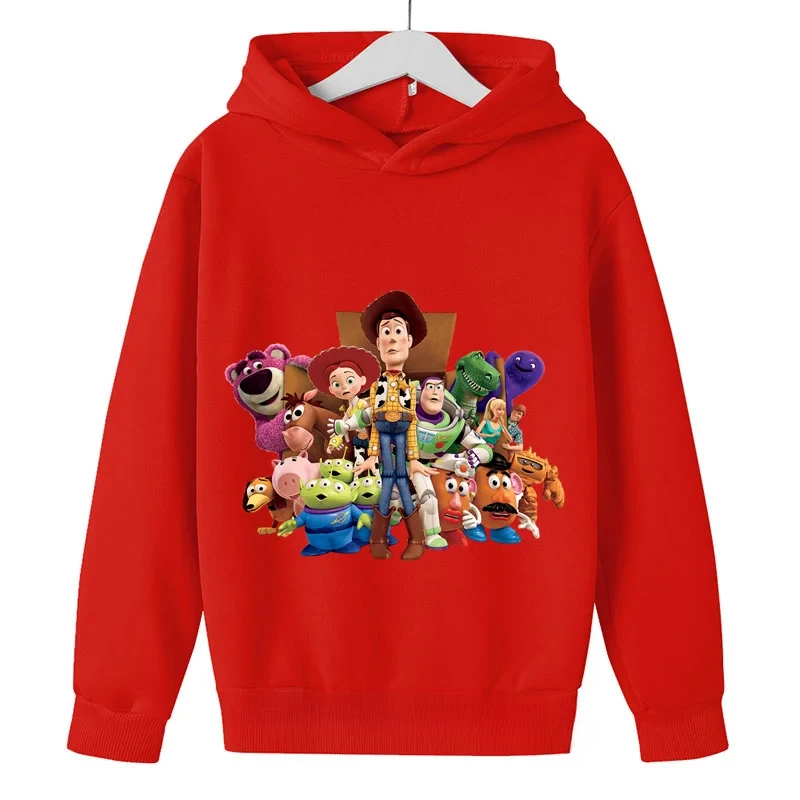 Fashionable Disney Toy Story Cartoon Anime periphery Women's Hoodie Autumn and Winter new pattern Couple's clothing hoodie