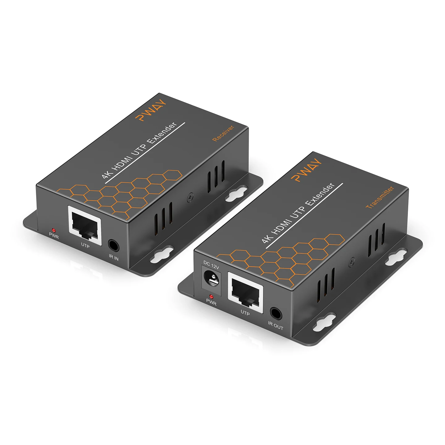 

HDMI Extender for Cat5/6. 70M range 1080p/4K Full EDID Transmitting Meeting-Friendly HDMI plug and play Local Loopout