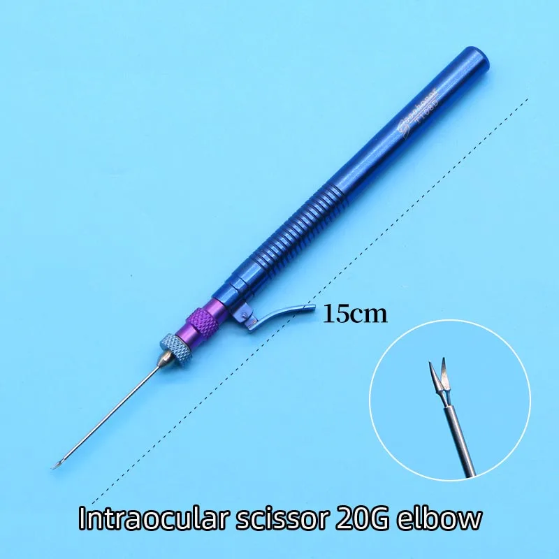 Ophthalmic Retinal Capsulorhexis forceps Intraocular tweezers Removable head eye micro Virtreo-Retinal Instruments