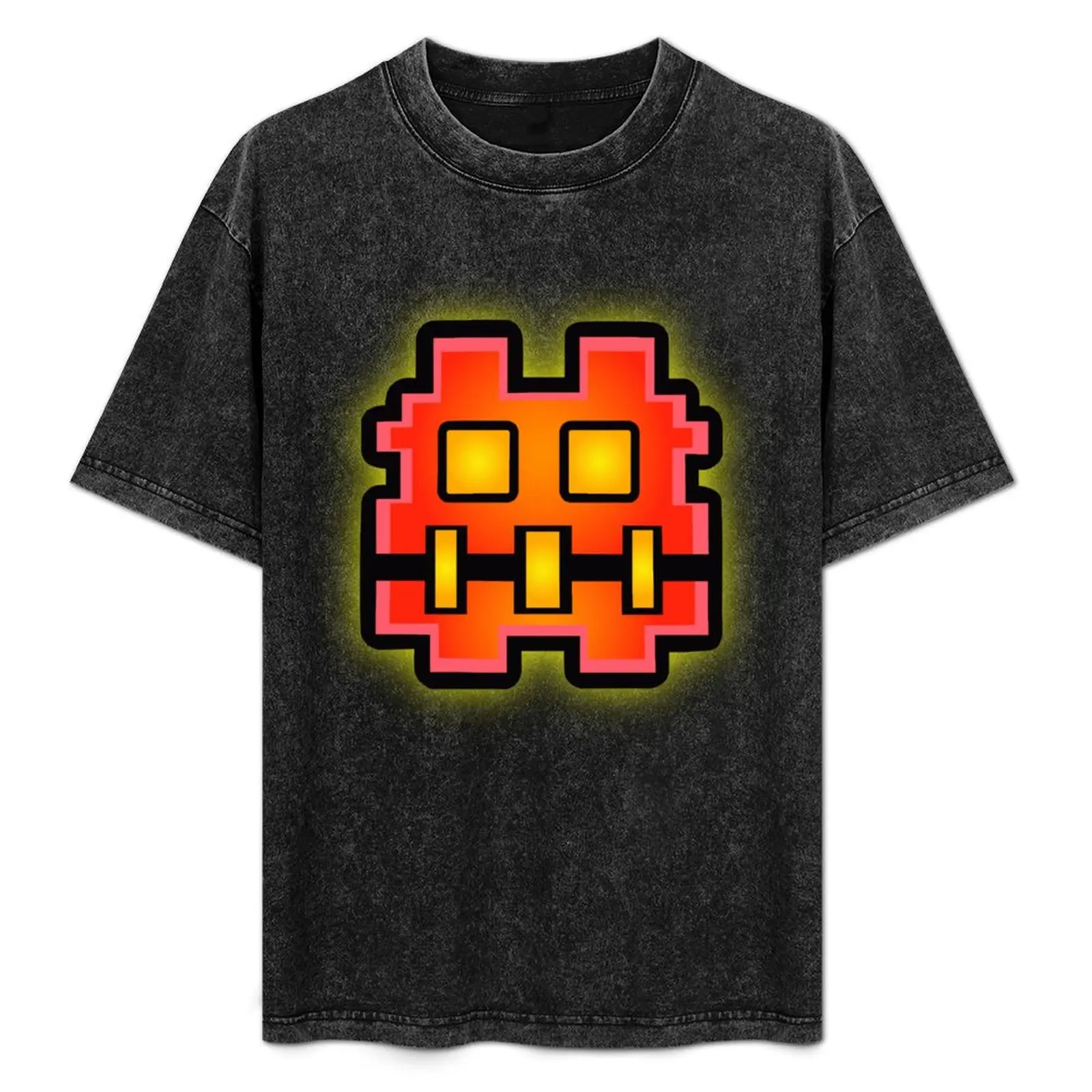 

Geometry dash T-Shirt Plus Size Summer Short Sleeve T-Shirt