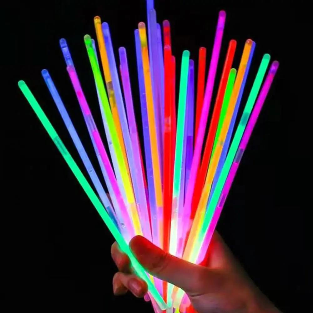 

1 Set Glow Stick Kit Transformable Wearable Decorative Accessories for Exciting Nighttime Fun Glowing Stick Toys