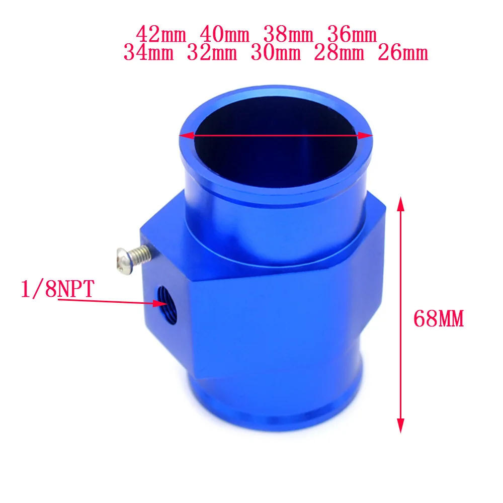 Factory straight hair car modification water temperature sensor connector adapter 1/8 