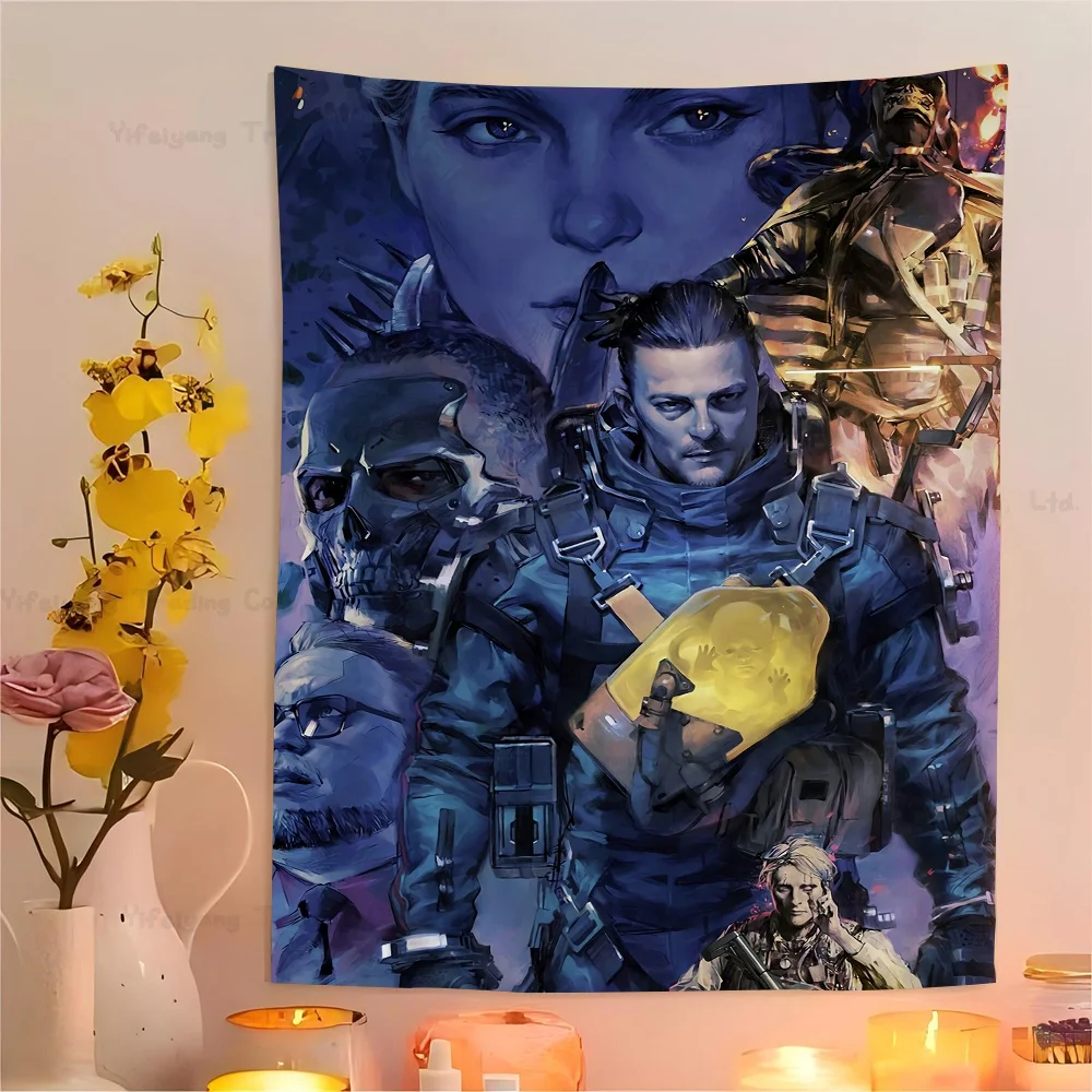 Game TV Death Stranding DIY Wandtapijt Hangende Tarot Hippie Wandtapijten Dorm INS Home Decor