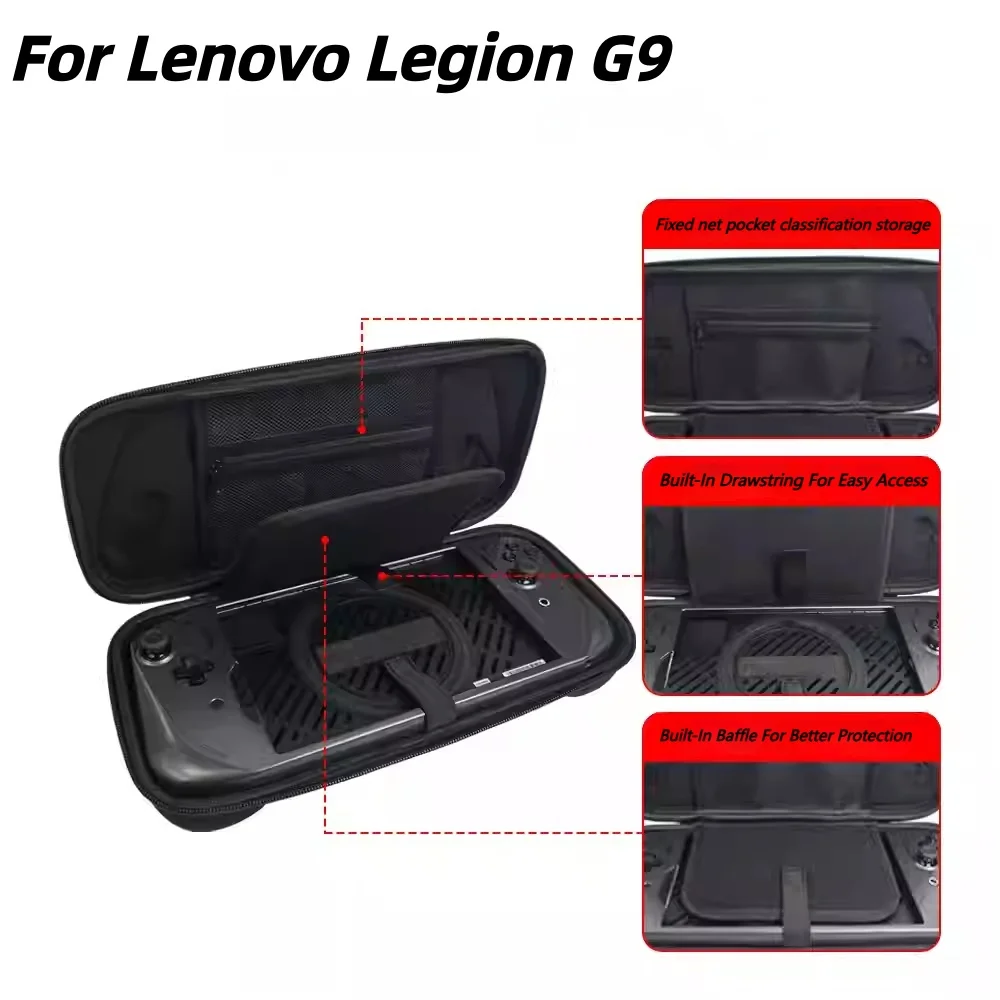 

For Lenovo Legion G9 Storage Bag Portable Handbag for Game Controllers Drop and Scratch Protection
