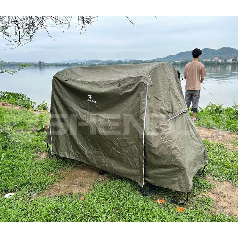 High Quality One Person Camping Tent Outdoor Travel Fishing Tent Sleeping Bed Off Ground Tent