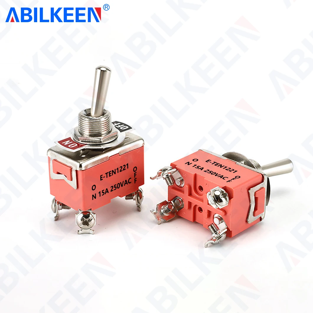 

20 шт./лот E-TEN1221/E-TEN1321/E-TEN1322 M12 мини-металлический тумблер ON-ON/ON-OFF/ON-OFF-ON функция 2/3позиционный тумблер
