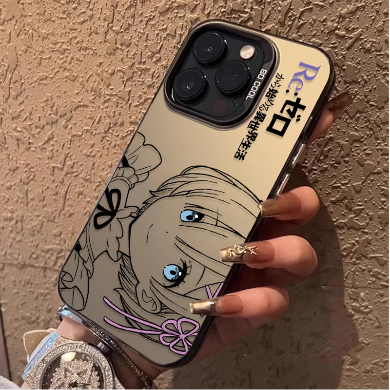 Anime Cute Rem Emil…