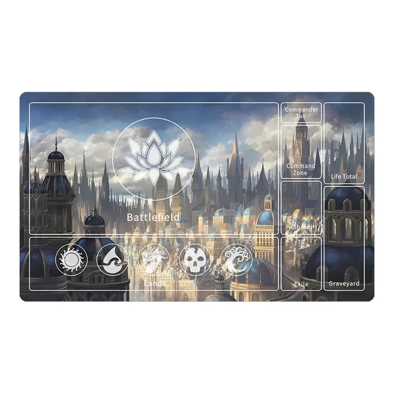 Card mat for mtg douban tcg game field card mat background customized mouse pad sparring mat peripheral spell power pattern60*35