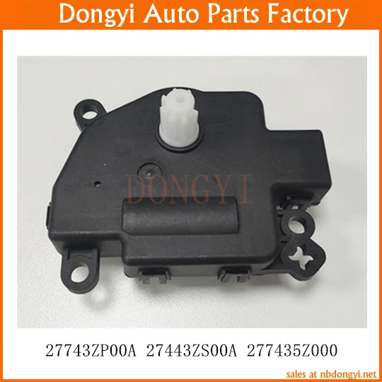 

A/C Heater Blend Door Actuator 27743ZP00A 27443ZS00A 277435Z000 27743-ZP00A 27443-ZS00A 27743-5Z000