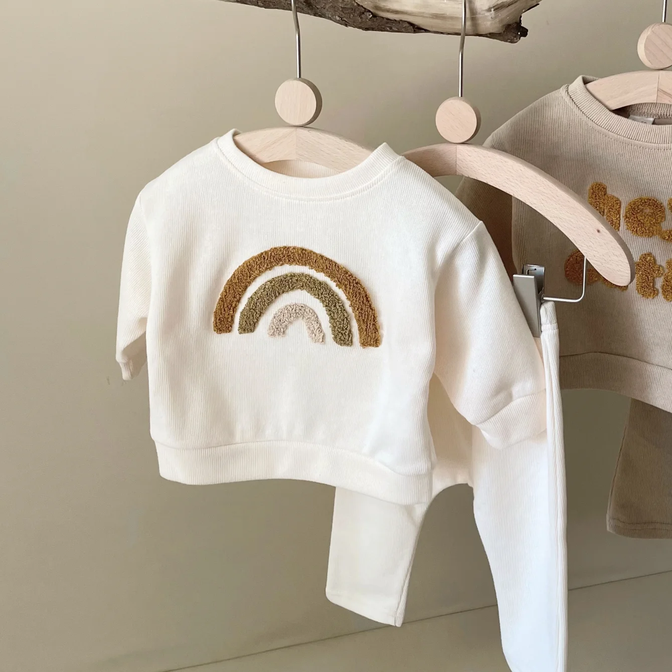 Children's Clothing Girls Sets Kids Suit Boy Autumn Spring Cotton Tracksuit Pullovers Tops+Pants 2PCS Long Sleeves Outfits