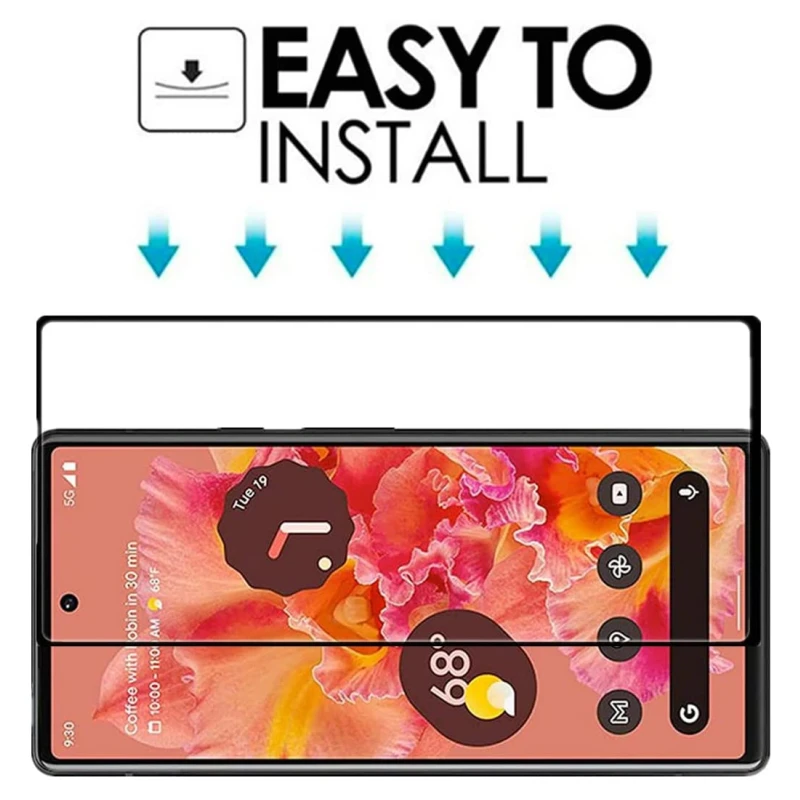 Закаленное стекло с полным покрытием для Google Pixel 7, Защита экрана для Google Pixel 6A 4A 3XL, стекло для камеры Google Pixel 6, стекло