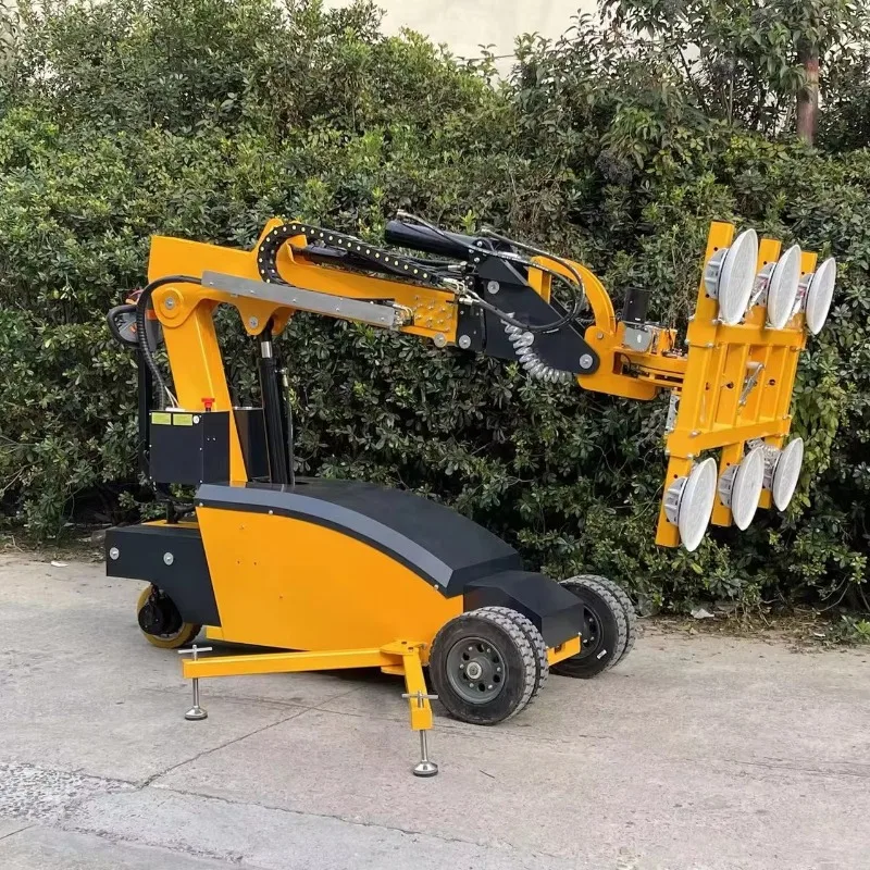 600kg Hydraulic Vacuum Glass Lifter Robot for Window Door Installing for Sale High Quality Glass Assembly Robot