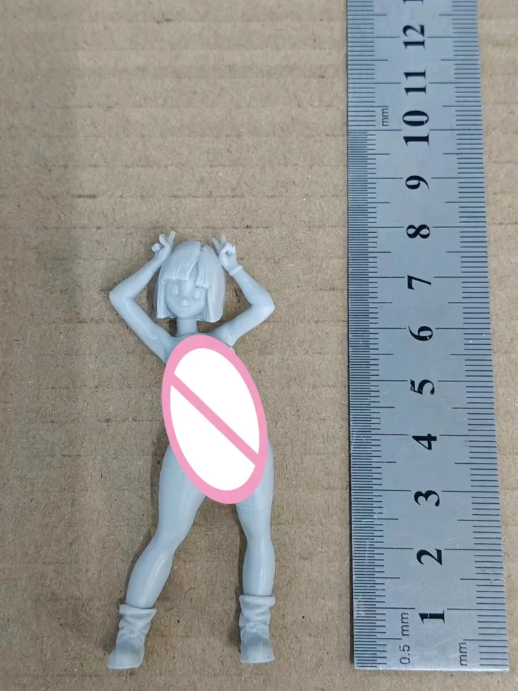 

1/24 масштабная фигурка из смолы, милая фигурка девушки Nsfw, две версии, модельный комплект, сделай сам, в разобранном виде, неокрашенная скульптура, игрушки