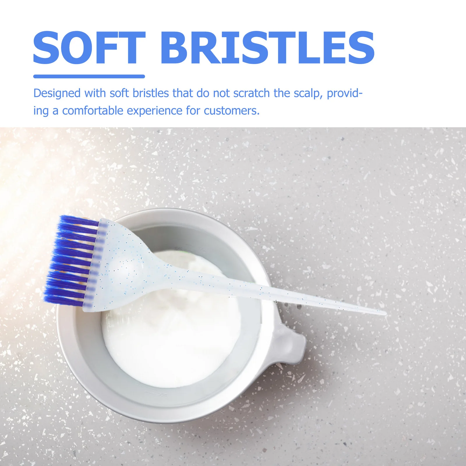 مجموعة واحدة من أدوات صبغ الشعر تتضمن أمشاط تنعيم وإثارة من الدرجة الاحترافية لتطبيق الألوان الموحدة في #2