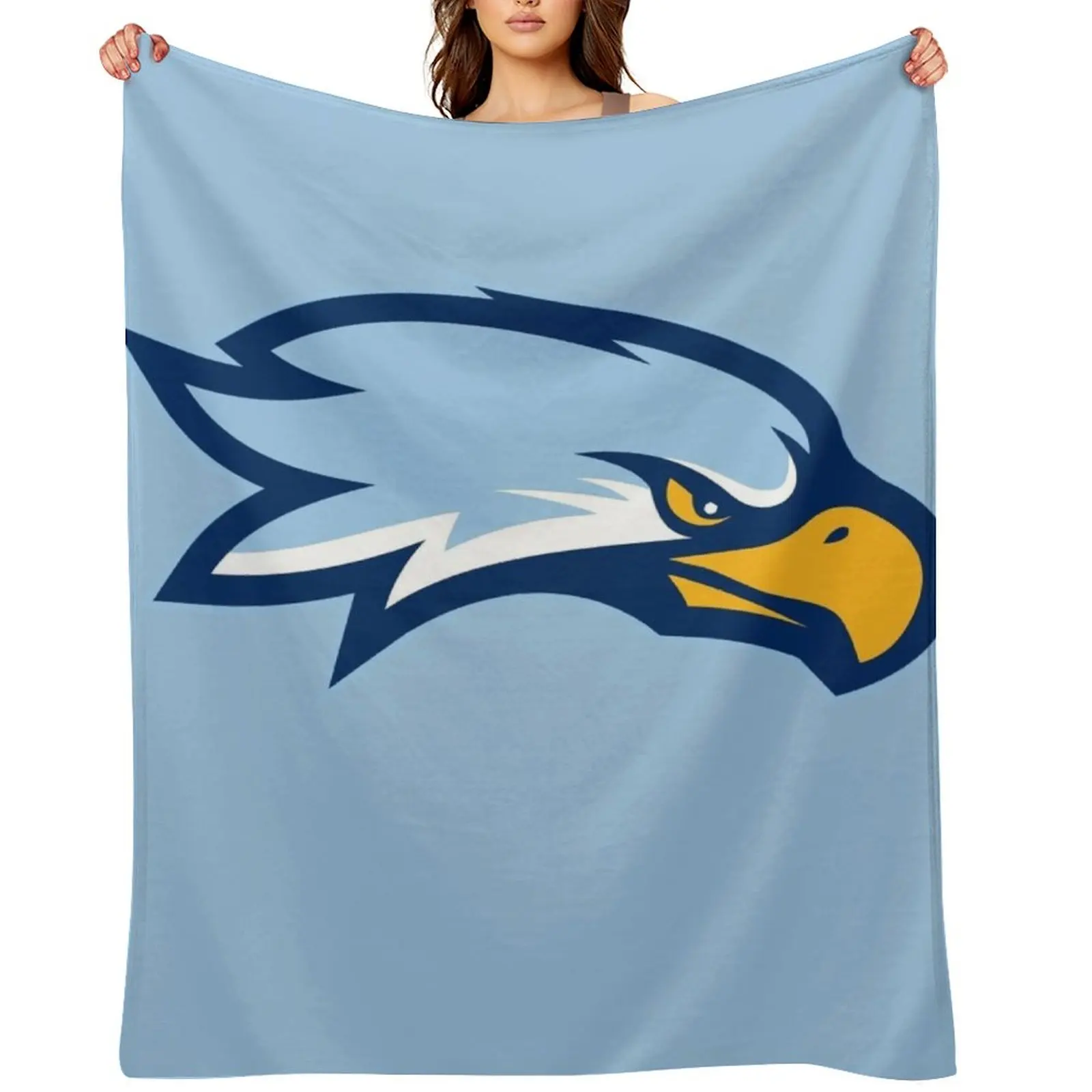 

Roger Williams University hawks Throw Blanket Decorative Beds Flannel blankets and throws Luxury Brand Blankets
