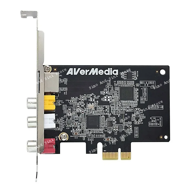 Карта видеозахвата AV PCI-E DVR C725B для AverMedia: аналоговое HD-видеонаблюдение через AV/S-терминал