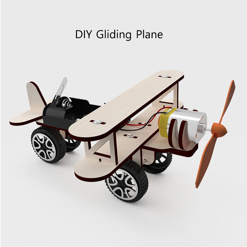 

Science And Technology Make Small Inventions Children's Homemade Experimental Taxiing Aircraft Science Production DIY Toys