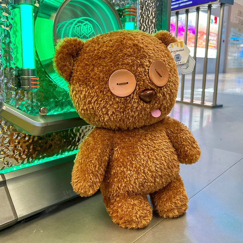 オリジナルタグ付きティムミニオンぬいぐるみテディボブテディベア人形かわいいバッグペンダントキーホルダー家の装飾漫画クマ枕