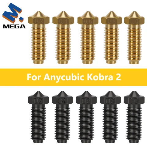 Anycubic Kobra 2 노즐 Kobra 2 Neo 예비 부품 Kobra 2 Max 노즐 0.4 0.6 0.2 0.8 1.0mm 업그레이드 키트 Kobra 2 Pro 용 노즐 Anycubic Kobra 2 노즐 Kobra 2 Neo 예비 부품 Kobra 2 Max 노즐 0.4 0.6 0.2 0.8 1.0mm 업그레이드 키트 Kobra 2 Pro 용 노즐