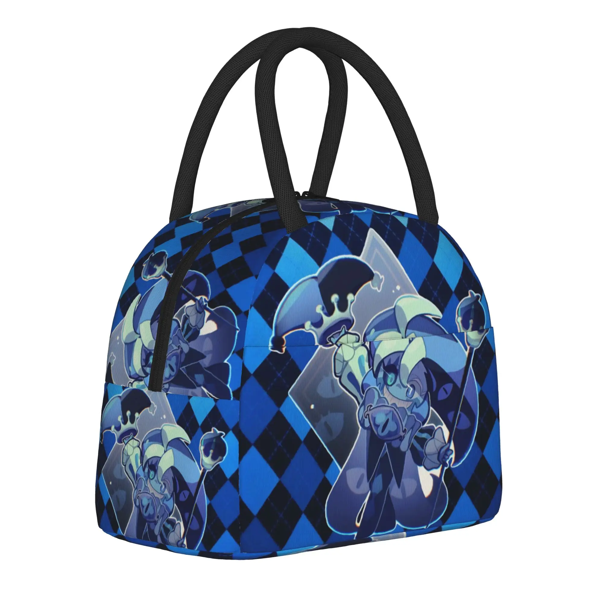 Shadow Milk Cookie Insulated Lunch Bags for Men Women  Food Container Bags Portable Thermal Cooler Lunch Boxes For Work