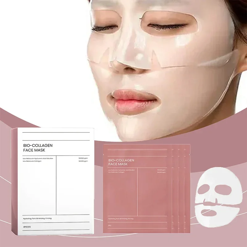 Collagen Mask Deeply Hydrates Moisturizes Skin Strengthens Skin Improves Dull Skin Tone Night Mask Increases Facial Elasticity