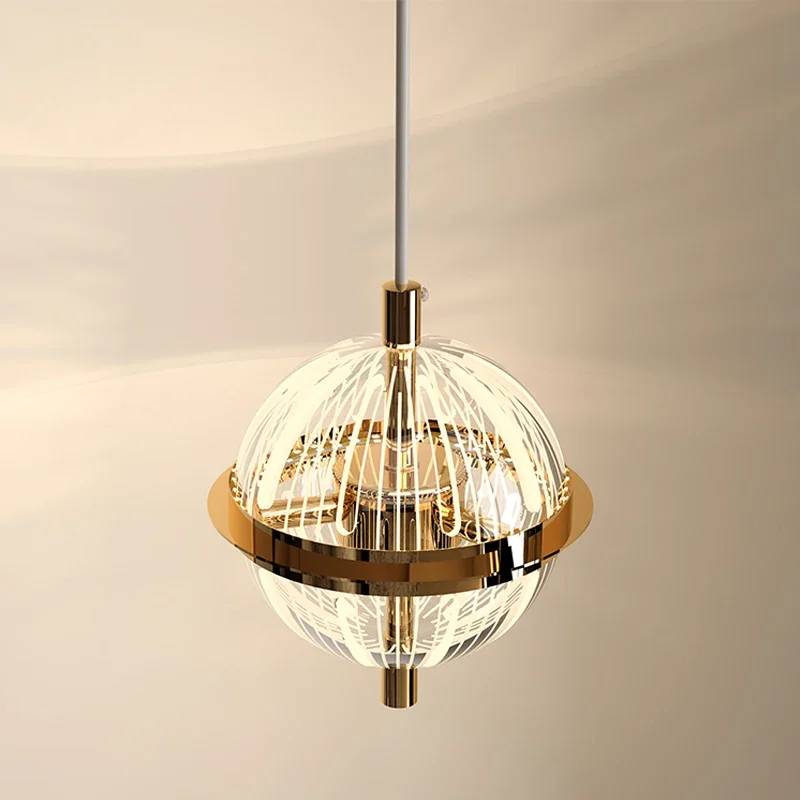 TechHPModern Ceiling Pendant Lamp Bedroom Bedside Living Dining Kitchen Island Loft Art Deco Led