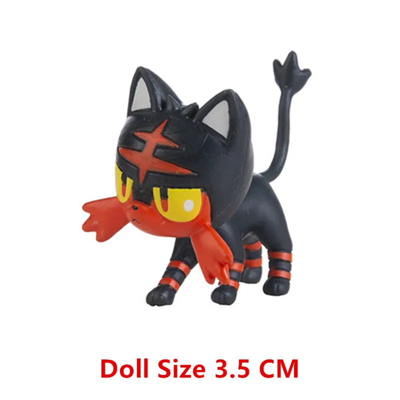 Pokemon Cartoon Anime Figuren Pikachu Eevee Gengar Mewtwo Taschenmonster Figurenmodell Actionfigur Geburtstagsgeschenk Großeinkauf – Detail 4