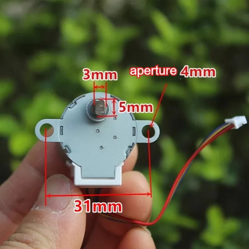 24 stepper motor DC5V 1:48 deceleration stepper motor wind guide motor with low noise for automation