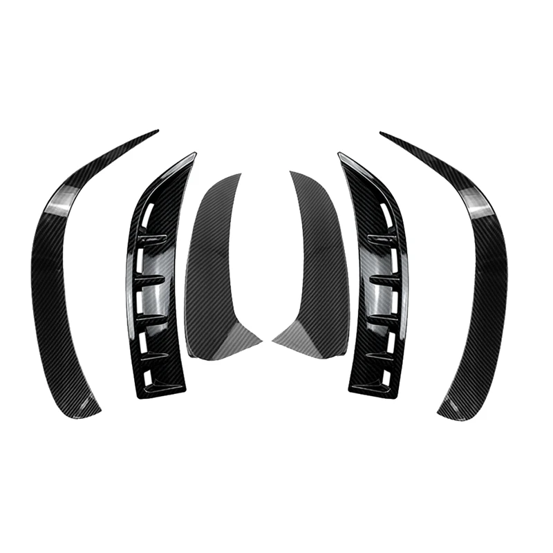 

Новинка-6 шт., передний и задний бампер автомобиля, спойлеры, накладка для Mercedes-Benz GLE W167 2020 AMG