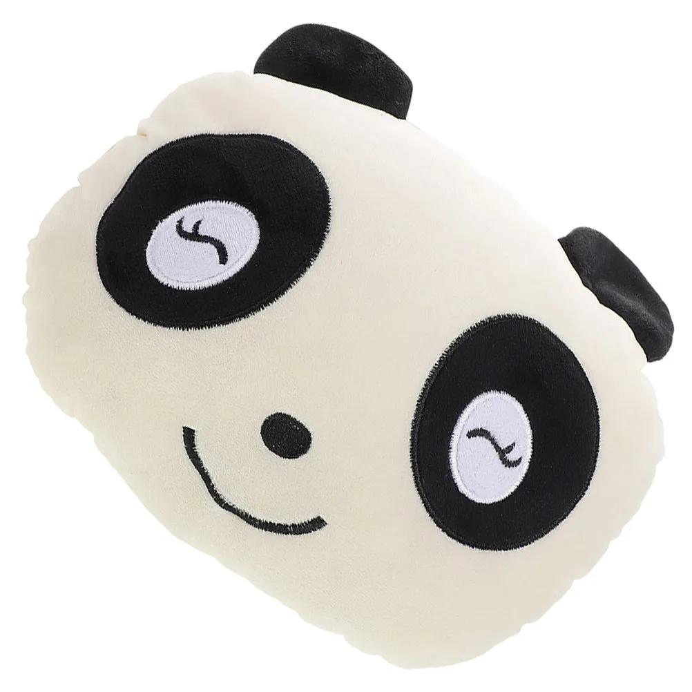 

Panda Design Car Headrest Pillow Memory Foam Neck Support for Comfortable Driving Adjustable Height Removable Cover Travel