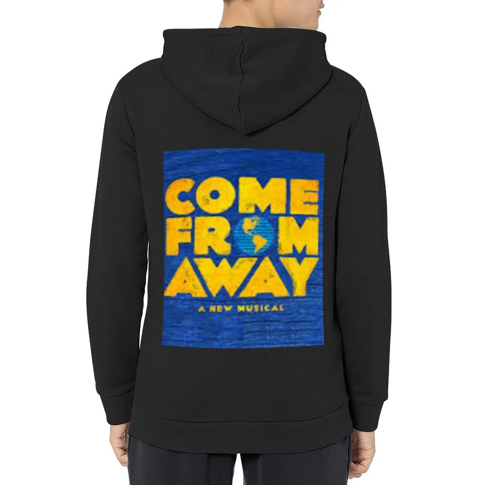 

Come From Away Logo Hoodie japanese style anime clothes men's coat male clothes men's hoodie sweatshirt