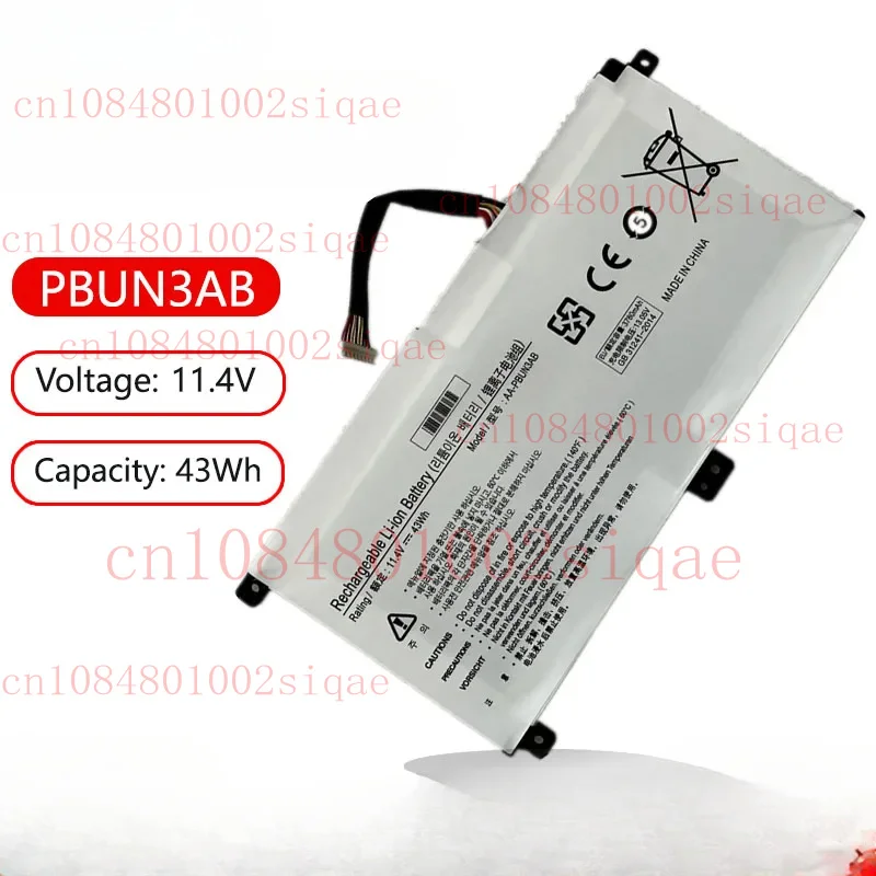 

AA-PBUN3AB PBUN3QB Laptop Battery for Samsung NP300E5K NP530E5M NP350XAA NP740U5L NP800G5M NP8500GM NT500R5N NP750QUA NP740U5M