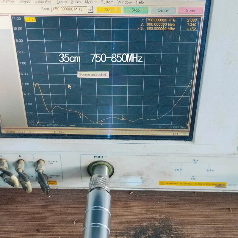 600-700MHz 700-800MHz 700-850MHz 750-850MHz 850-950MHz 950-1050MHz Glasfaserantenne Hochleistungs-Interferenzmodul-Antenne – Detail 1