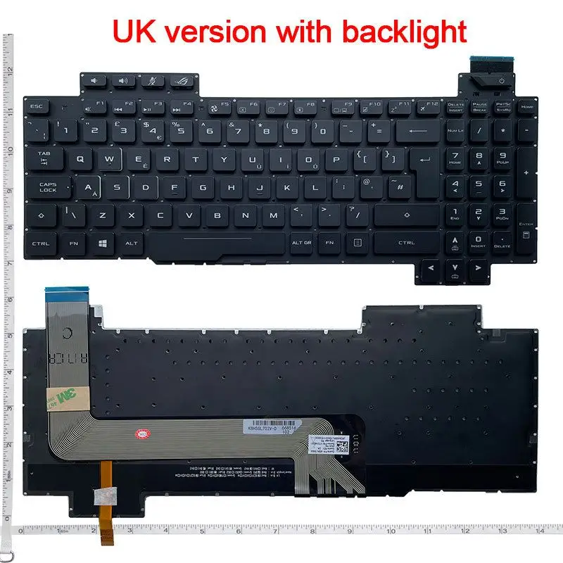 

NEW Laptop keyboard for ASUS ROG Strix GL503 GL703 GL503V/VS/VD GL703V/VD/G/S GL703VM GL703M GL703GE GL703GS GL703GM