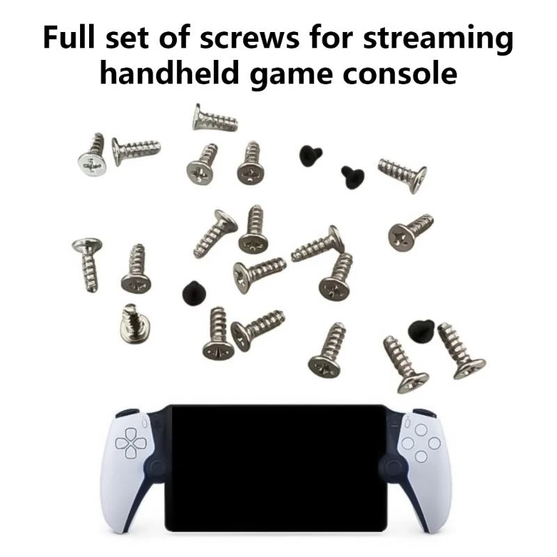 

Q5WA Game Console Полная установка винтов для замены GamePad Set Set Easy Установка и удалите ремонтный винт